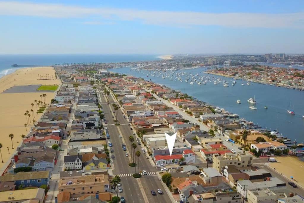 1000#4 Modern Beach Home, Steps From Sand W/Ac! Newport Beach Esterno foto