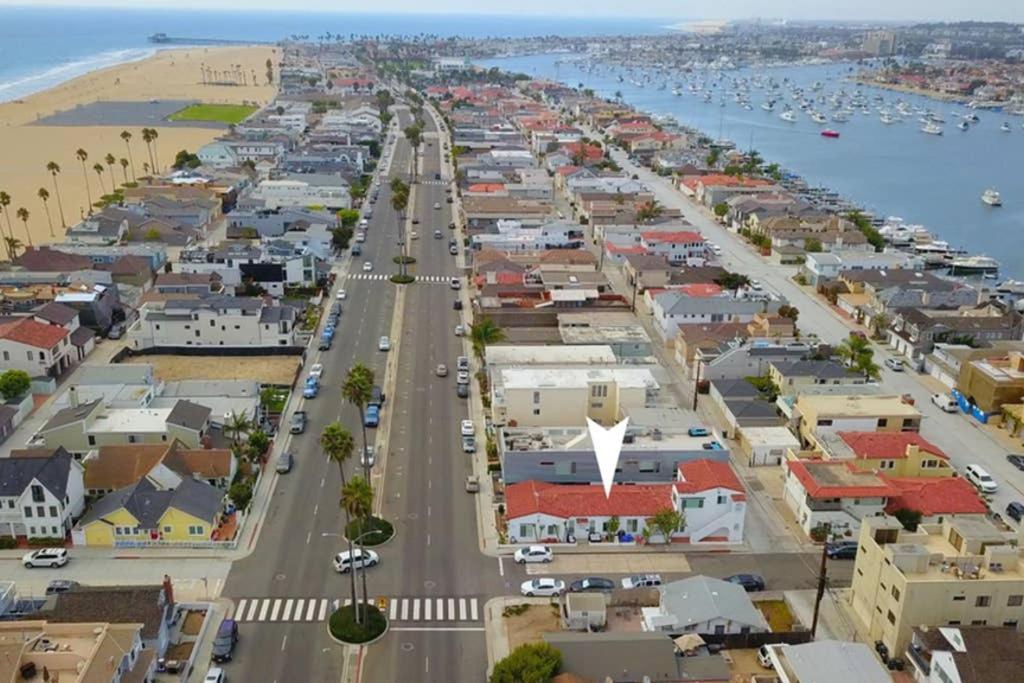 1000#4 Modern Beach Home, Steps From Sand W/Ac! Newport Beach Esterno foto